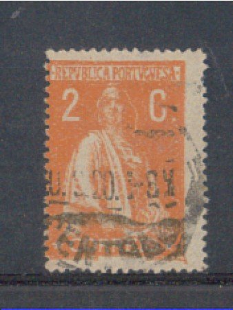1917 - LOTTO/9666CAU - PORTOGALLO - 2c. ARANCIO - USATO