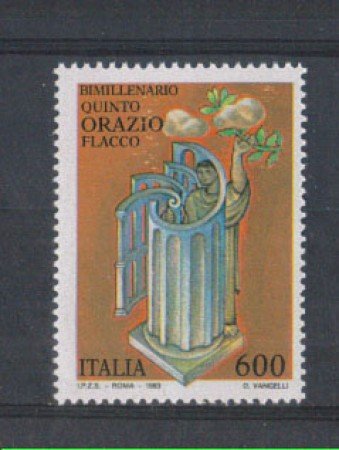 1993 - LOTTO/7012 - REPUBBLICA - ORAZIO FLACCO