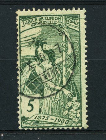 1900 - LOTTO/16312B - SVIZZERA - 5 cent. U.P.U. - USATO