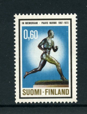 1973 - LOTTO/24210 - FINLANDIA - P.NURMI CAMPIONE OLIMPICO - NUOVO
