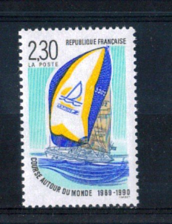 1990 - LOTTO/FRA2639N - FRANCIA  - 2,30 Fr. REGATA INTORNO AL MONDO  - NUOVO