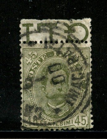 1891 - REGNO - 45c. UMBERTO I° - USATO - LOTTO/29857