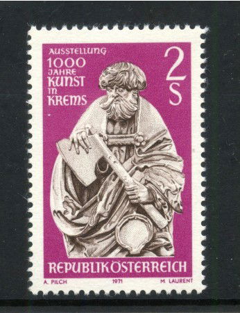 1971 - AUSTRIA - LOTTO/42551 - ARTE A KREMS
