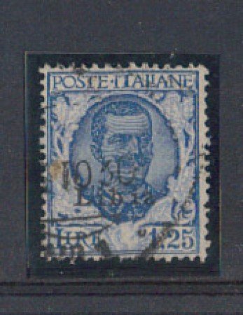LIBIA - 1928 - LOTTO/4719 - 1.25 LIRE AZZURRO - USATO