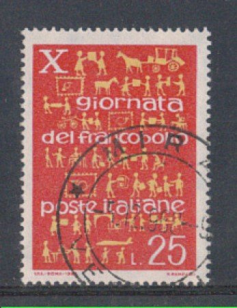 1968 - LOTTO/6513U - REPUBBLICA - GIORNATA FRANCOBOLLO USATO