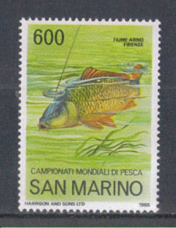 1985 - LOTTO/8058  - SAN MARINO - CAMPIONATI DI PESCA - NUOVO