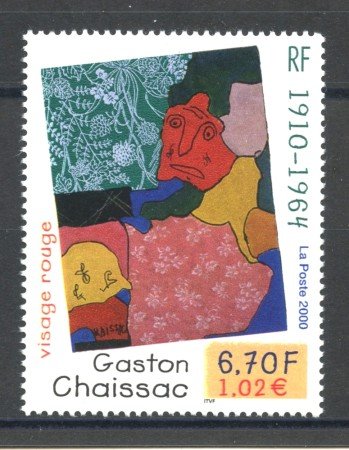 2000 - FRANCIA - LOTTO/38699 - GASTON CHAISSAC - NUOVO