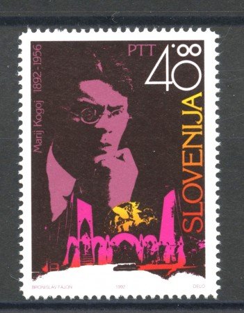 1992 - SLOVENIA - MARIJ KOGOJ - NUOVO - LOTTO/33660
