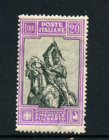 1928 - REGNO - LOTTO/43315 - 20 LIRE EMANUELE FILIBERTO - T/L