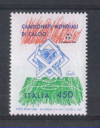 1989 - LOTTO/6933 - REPUBBLICA - MONDIALI DI CALCIO