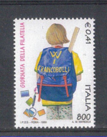 1999 - LOTTO/7243 - REPUBBLICA - GIORNATA FILATELIA