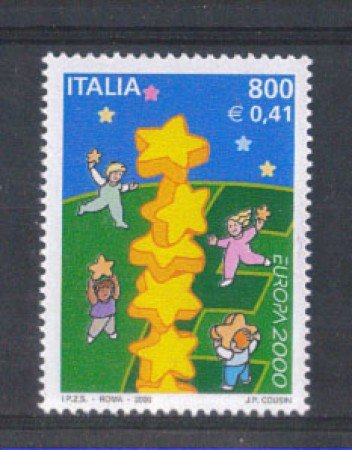 2000 - LOTTO/7272 - REPUBBLICA - EUROPA 2000