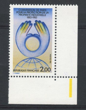 1983 - LOTTO/17240 - FRANCIA - 2 Fr. PROPRIETA' INDUSTRIALE - NUOVO