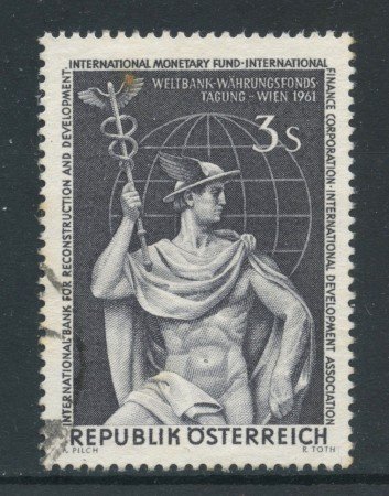 1961 - AUSTRIA - ASSOCIAZIONI BANCARIE - USATO - LOTTO/27926
