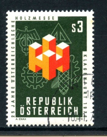 1976 - AUSTRIA - FIERA DEL LEGNO - USATO - LOTTO/28076