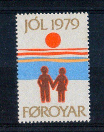 1979 - LOTTO/3296 - FAEROER -  CHIUDILETTERA DI NATALE - NUOVO