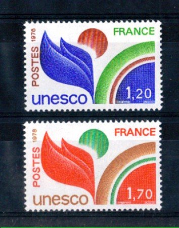 1978 - LOTTO/FRAS57CPN - SERVIZIO UNESCO 2v. - NUOVI