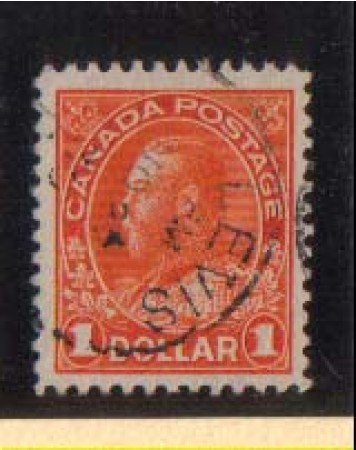 1918 - LOTTO/882 - CANADA - 1$. ARANCIO