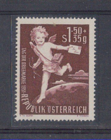 1952 - LOTTO/5172 - AUSTRIA - GIORNATA DEL FRANCOBOLLO