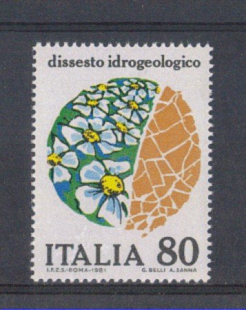 1981 - LOTTO/6741 - REPUBBLICA - IDROGEOLOGICO