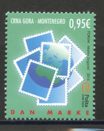 2015 - MONTENEGRO REPUBBLICA - GIORNATA DEL FRANCOBOLLO - NUOVO - LOTTO/34981