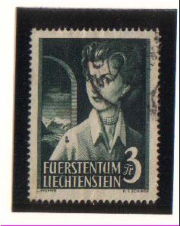 1955 - LBF/2572 LIECHTENSTEIN - PRINCIPESSA GIORGINA