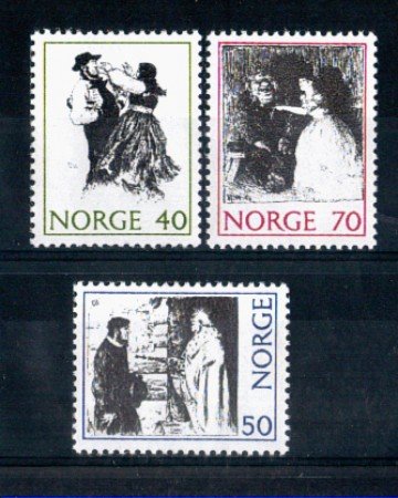 1971 - LOTTO/NORV588CPN - NORVEGIA - RACCONTI POPOLARI - NUOVI