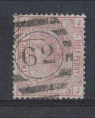 1875/80 - LOTTO/3546 - GRAN BRETAGNA - 2,5p. ROSA - TAV. 7