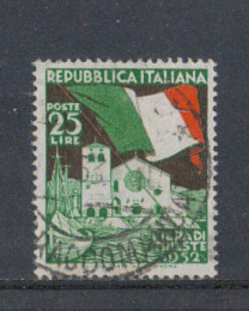 1952 - LOTTO/6184U - REPUBBLICA - FIERA DI TRIESTE USATO