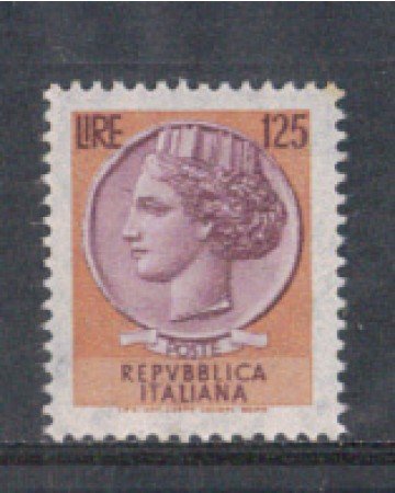 1974 - LOTTO/6595 - REPUBBLICA - 125 L. SIRACUSANA