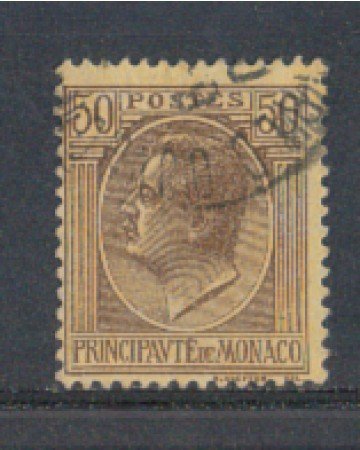 1924 - LOTTO/8517U - MONACO - 50c. BRUNO GIALLO - USATO