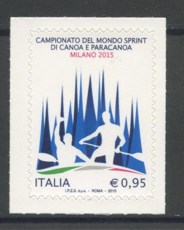 2015 - REPUBBLICA - CAMPIONATO DI CANOA  - NUOVO - LOTTO/36907