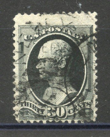 1879 - STATI UNITI - LOTTO/40848 - 30 CENT. GRIGIO NERO A.HAMILTON - USATO