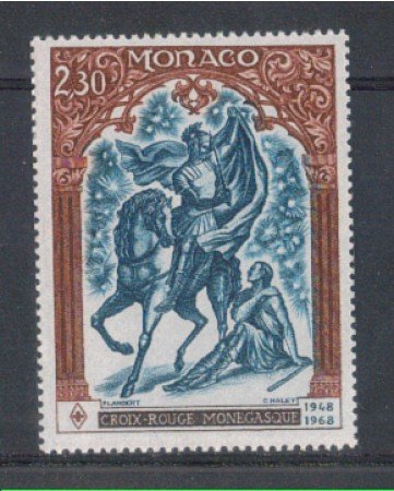 1968 - LOTTO/8452 - MONACO - CROCE ROSSA MONEGASCA