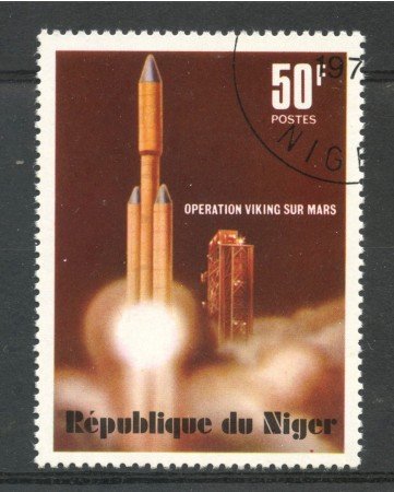 1977 - NIGER - OPERAZIONE VIKING SU MARTE - USATO - LOTTO/29998