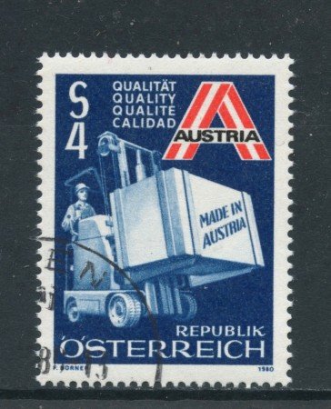 1980 - AUSTRIA - ESPORTAZIONI AUSTRIACHE - USATO - LOTTO/28192