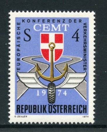 1974 - AUSTRIA - MINISTRI DEI TRASPORTI - NUOVO - LOTTO/28014