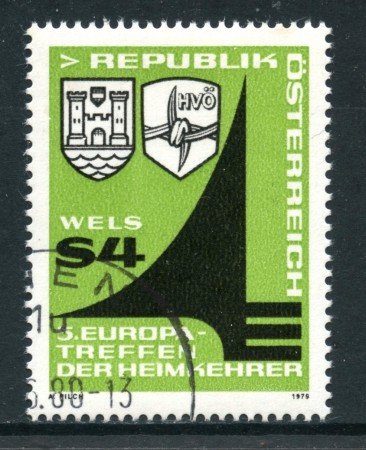 1979 - AUSTRIA - CONVEGNO EX PRIGIONIERI - USATO - LOTTO/28151