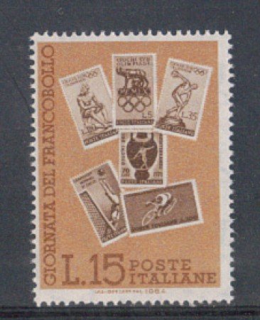 1964 - LOTTO/6435 - REPUBBLICA - GIORNATA FRANCOBOLLO