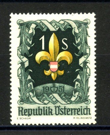 1951 - AUSTRIA - GIOVANI ESPLORATORI NUOVO - LOTTO/34089