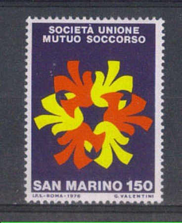 1976 - LOTTO/7969 - SAN MARINO - MUTUO SOCCORSO