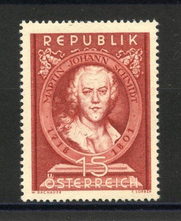 1951 - AUSTRIA - M.J.SCHMIDT  NUOVO - LOTTO/34088
