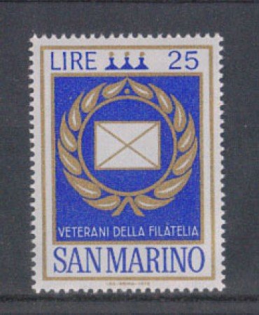 1972 - LOTTO/7938 - SAN MARINO - VETERANI DELLA FILATELIA