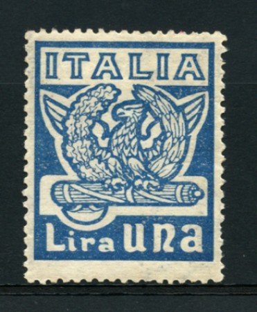 1923 - LOTTO/12753 - REGNO - 1 Lira  MARCIA SU ROMA - LING.