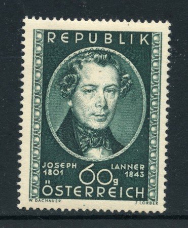 1951 - AUSTRIA - JOSEF LANNER - LINGUELLATO - LOTTO/27897