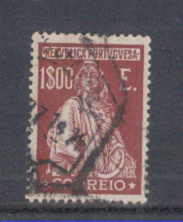 1926 - LOTTO/9679SU - PORTOGALLO  - 1e. LILLA - USATO