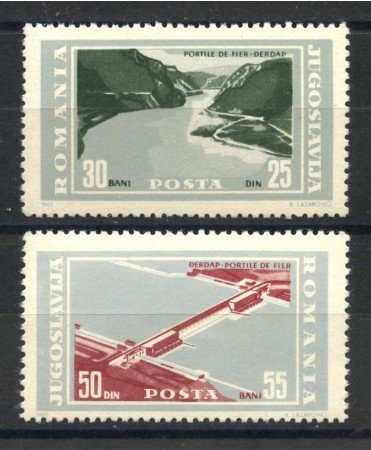 1965 - JUGOSLAVIA - CENTRALI IDROELETTRICHE 2 v. - NUOVI - LOTTO/33866