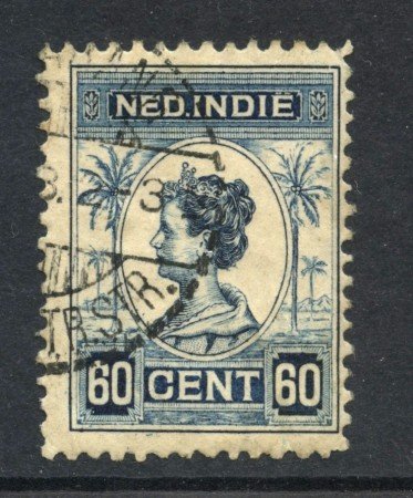 1922 - INDIE OLANDESI - 60 cent. BLU - USATO - LOTTO/28807