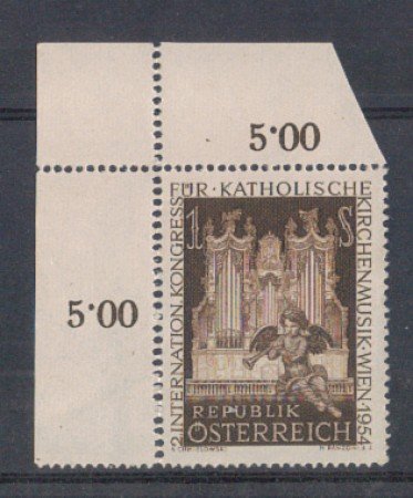 1954 - LOTTO/4800 - AUSTRIA - MUSICA CATTOLICA 1v.