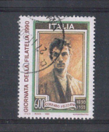1990 - LOTTO/6952U - REPUBBLICA - GIORNATA FILATELIA - USATO